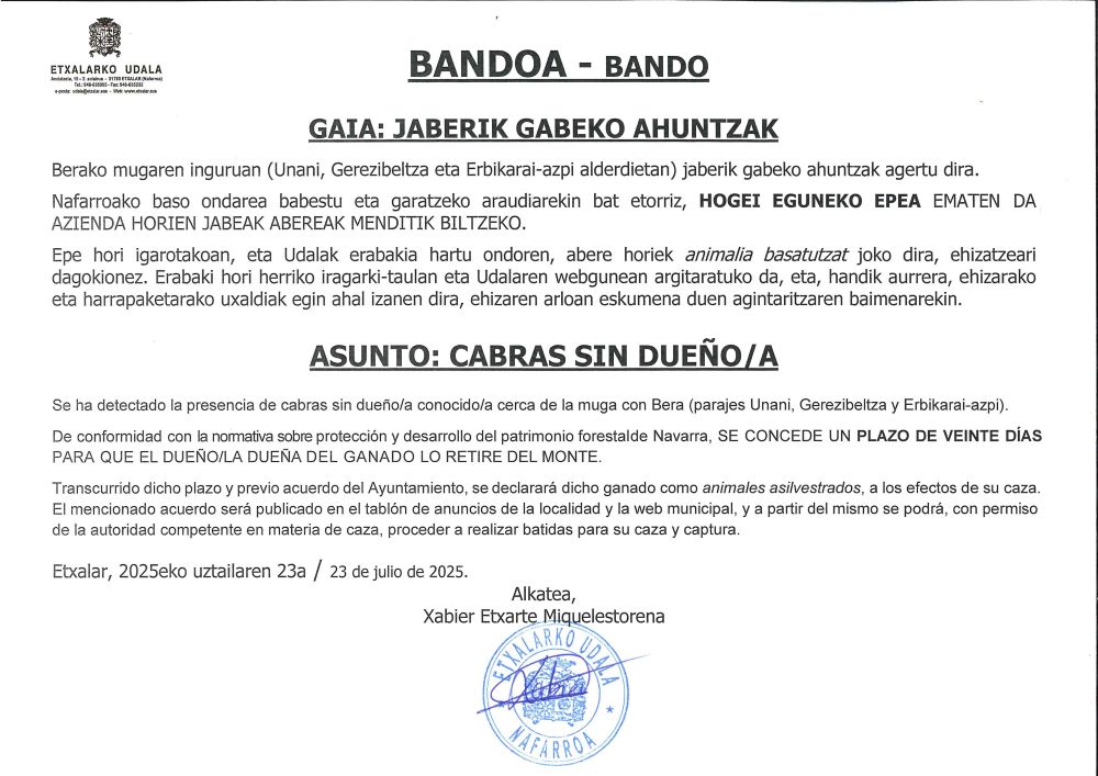 Ahuntzak bandoa