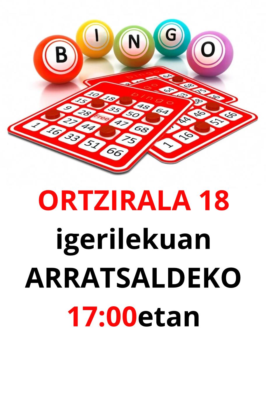 Bingo igerilekuak