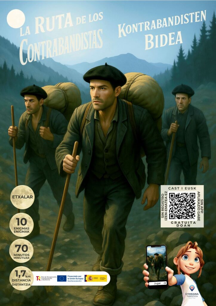 Kontrabandisten bidea / Ruta de los contrabandistas gymkana