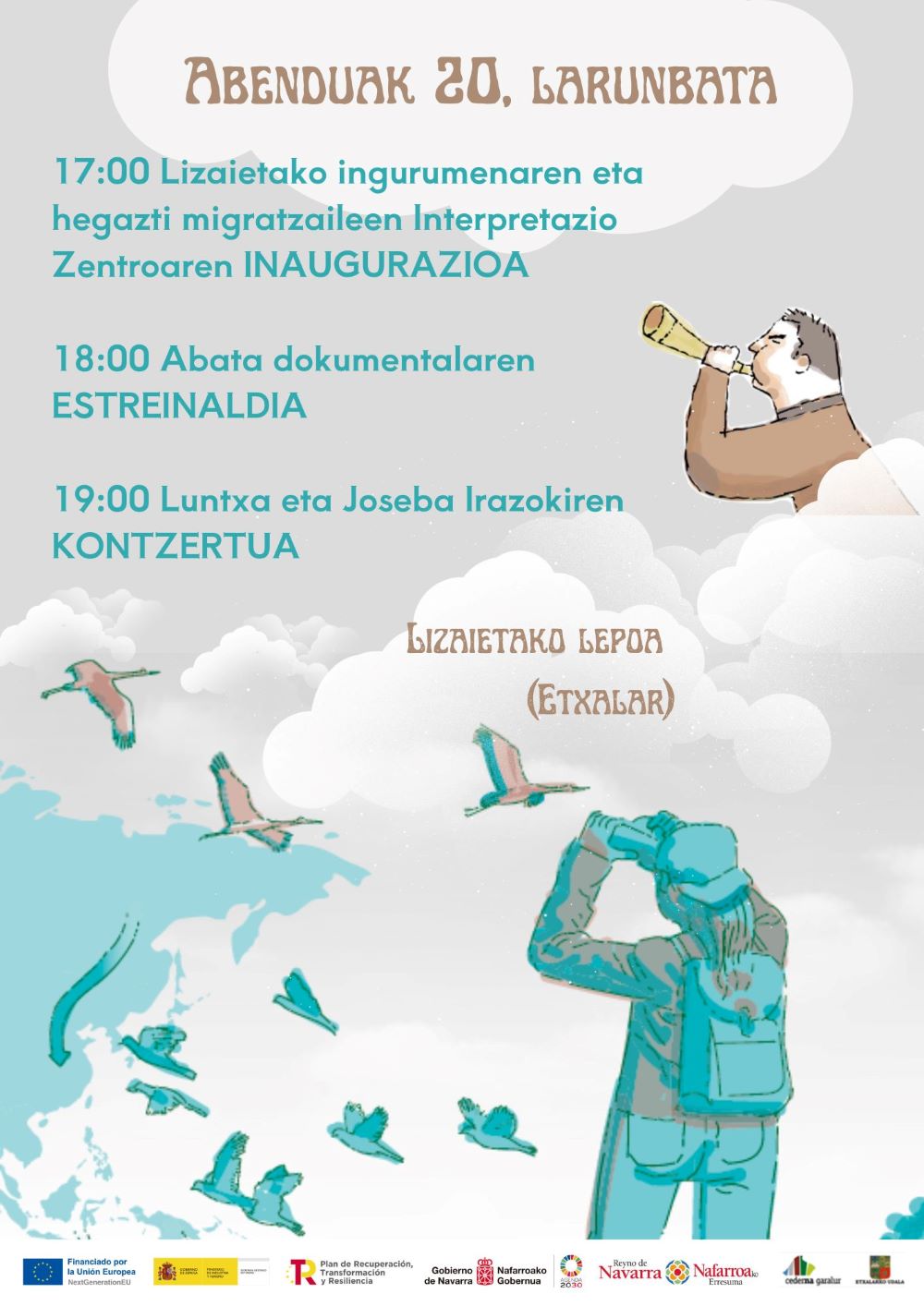 Lizaietako Ingurumenaren eta hegazti migratzaileen interpretazio zentroa