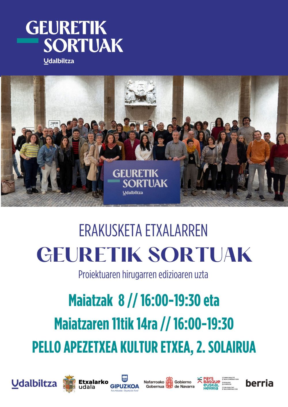 Geuretik sortuak erakusketa