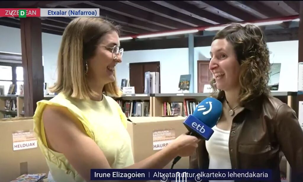 Liburuaren eguna ETB HOME