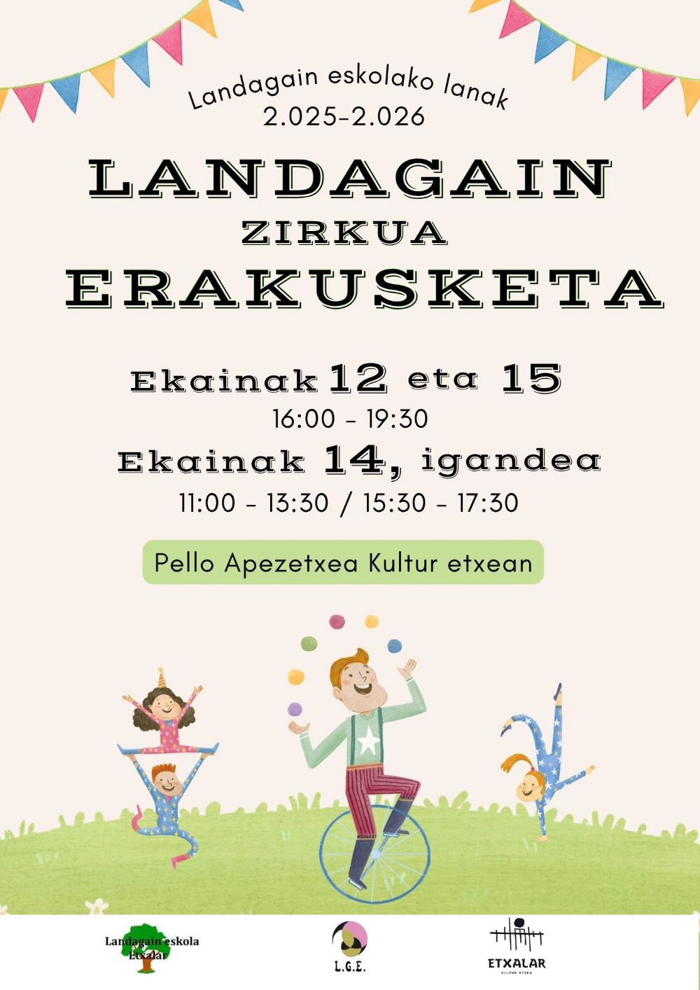 Landagain zirkua erakusketa