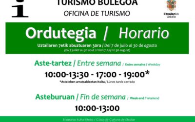 Hasi da Turismo denboraldia