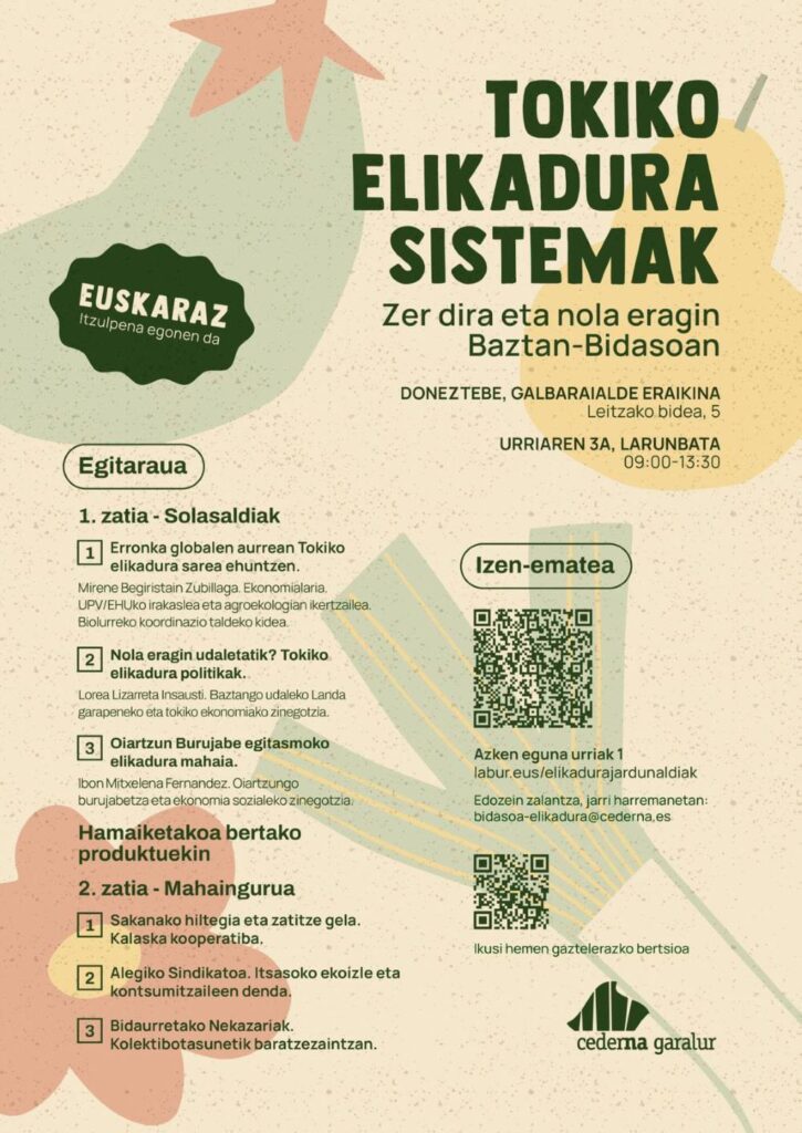 Tokiko elikadura jardunaldia