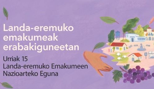 Hainbat ekitaldi antolatu dira zonaldean Landa-eremuko emakumeen egunaren bueltan