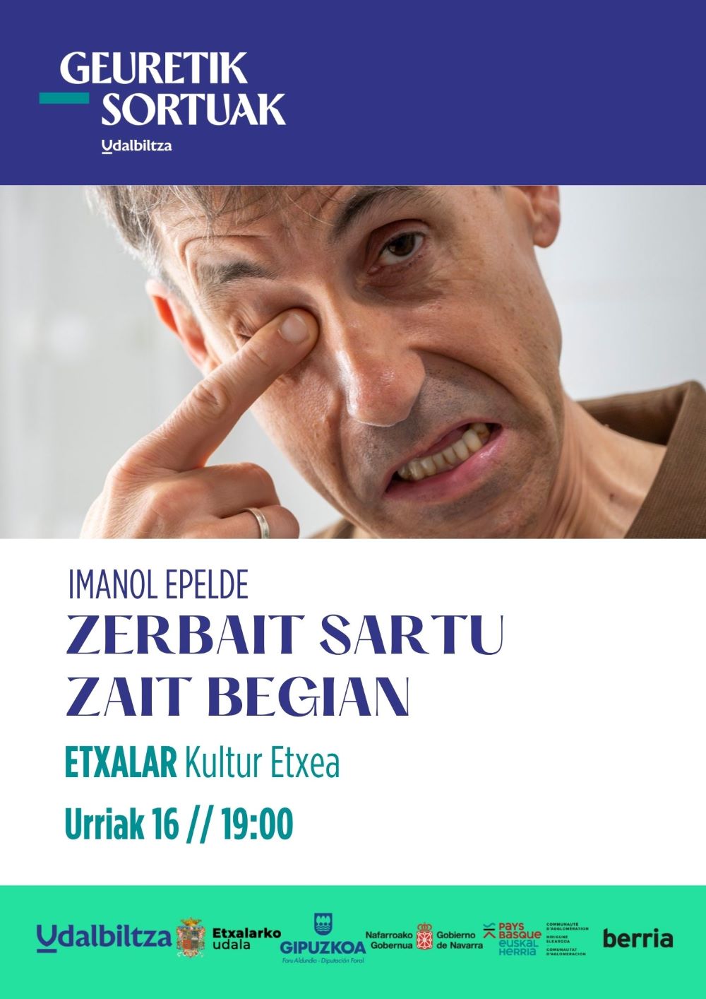 Zerbait sartu zait begian