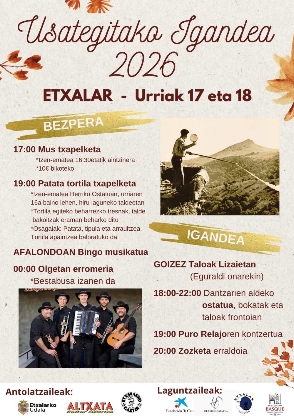 Usategitako Igandea 2026